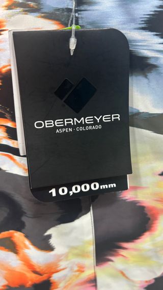 Mono de esquí Obermeyer estampado floral