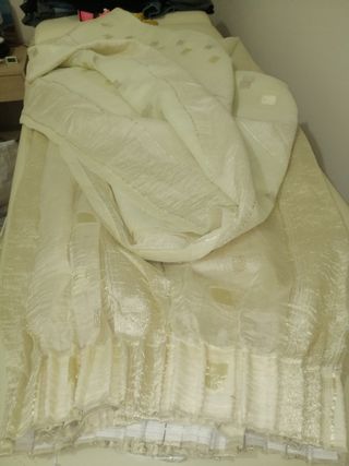 Tenda elegante oro/beige