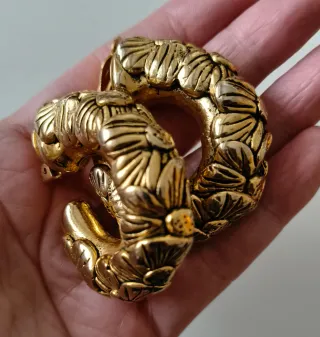 Imponentes pendientes Criollas oversize vintage