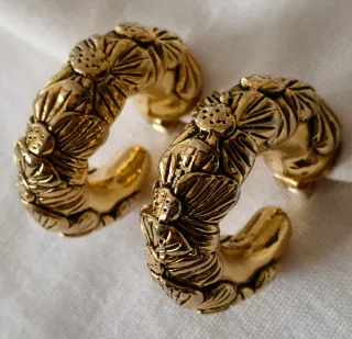 Imponentes pendientes Criollas oversize vintage