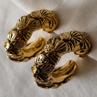 Imponentes pendientes Criollas oversize vintage