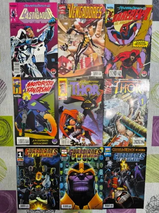 9 comics Marvel forum panini