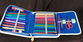 Pocoyo Pato Elly estuche escolar y portafolio