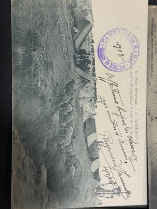 Lote 6 Postales Marruecos centenarias 1913.
