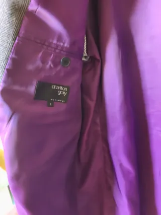 Cappotto Lana Grigio Taglia L