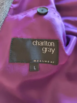 Cappotto Lana Grigio Taglia L