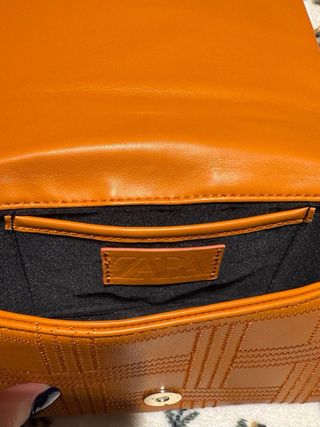 Bandolera Zara Naranja