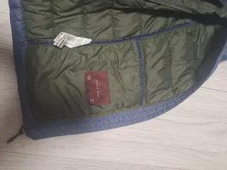 Cazadora bomber hombre azul