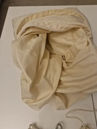 KIT Toldo Vela Triangular  Naterial 3.6x3.6x3.6m