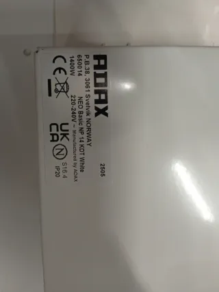 Calefactor ADAX NEO BASIC