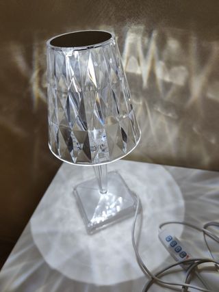 Lampada da tavolo design cristallo