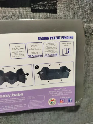 DOOKY Cuna de Viaje Plegable