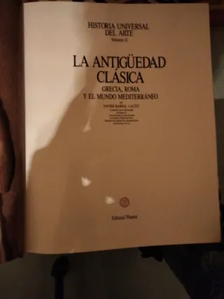 HISTORIA UNIVERSAL DEL ARTE