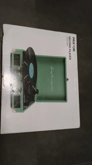 Tocadiscos Prixton VC400 Bluetooth Verde