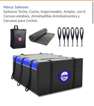 Cofre de Techo Sailnovo 20 Cu. Ft. Impermeable
