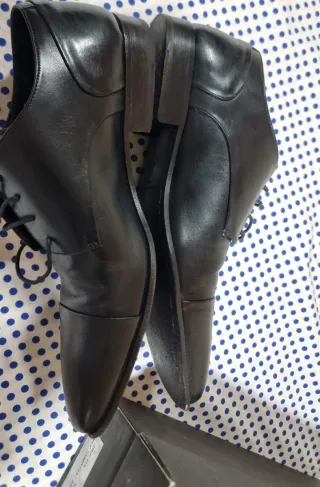 Zapatos Roberto Ley Hombre Talla 41 Negros