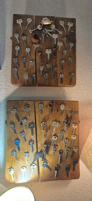 Lote de llaves antiguas