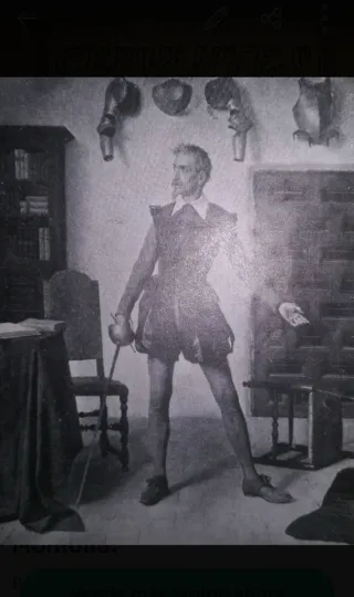 LIBRO ANTIGUO. VIDA DE CERVANTES