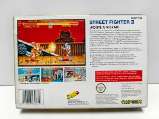 Street Fighter II Super Nintendo snes