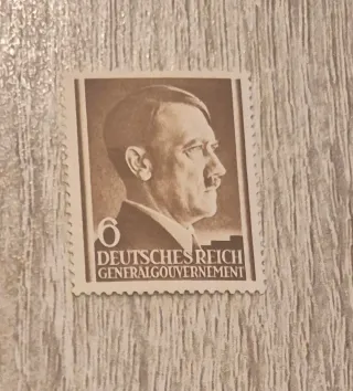 Sello hitler. Hitler Alemania 6 grande