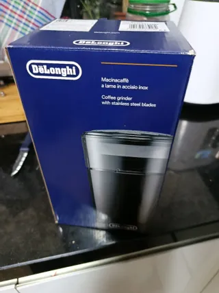 Molinillo DeLonghi KG200 Acero Inox