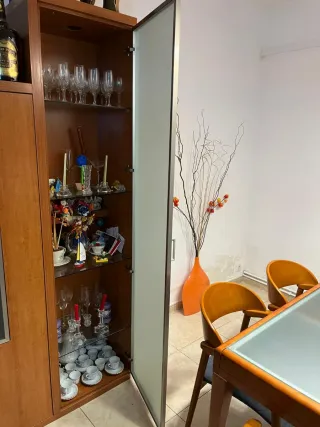 Mueble Comedor Madera y Metal Venta Urgente