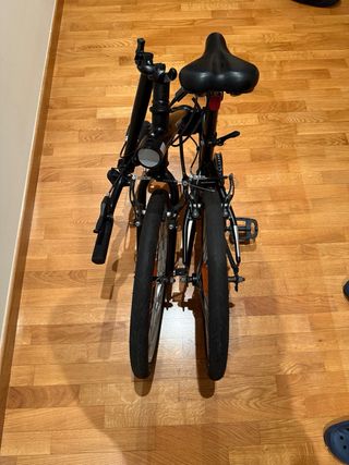 Bicicleta pieghevole B'Twin Tilt100 Nero