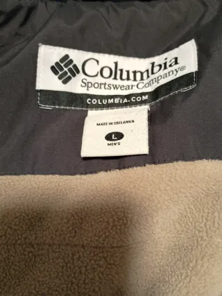 Cazadora Columbia Beige Talla L