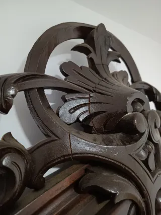 Espejo Mercurio Siglo XIX 183x100