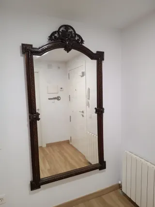 Espejo Mercurio Siglo XIX 183x100