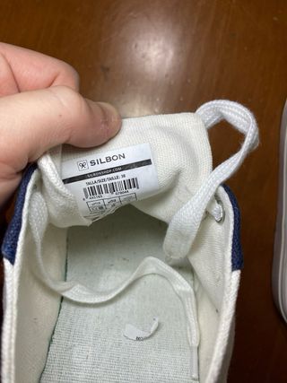 Zapatillas Silbon Blancas Talla 38