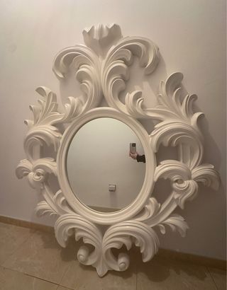 Espejo Imperial Blanco