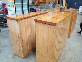 Alquiler Mostradores de madera