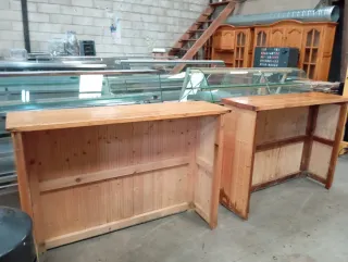 Alquiler Mostradores de madera