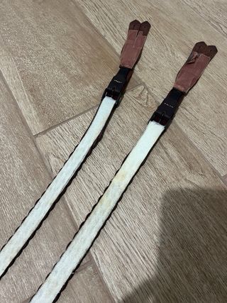 Tirantes cuero traje corto o pantalón campero