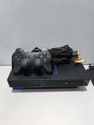 PlayStation 2 Negra con Mando Original