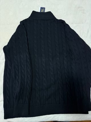 Polo Ralph Lauren Jersey Negro Cable Knit