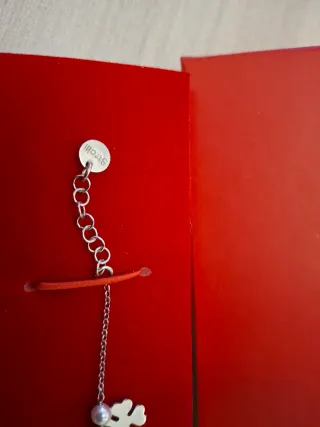 Bracciale Histoire d'Or perle e quadrifoglio