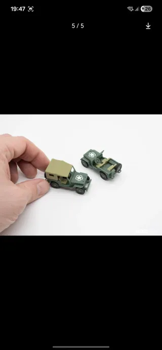 Modellino Jeep 3D stampato