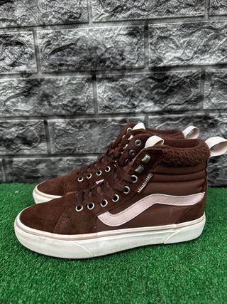 Vans Scarpe Alte Marrone Rosa Tg 37