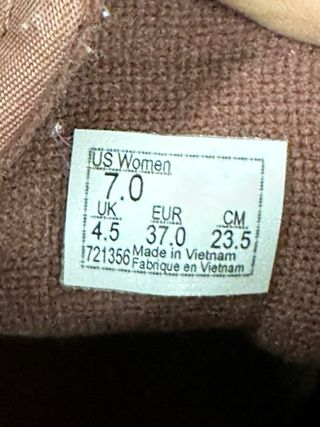 Vans Scarpe Alte Marrone Rosa Tg 37