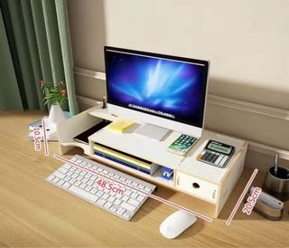 Mesita Escritorio Organizador Blanco