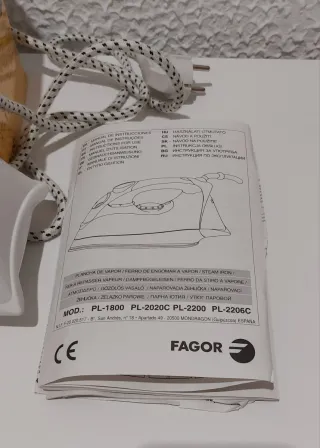 Plancha de vapor Fagor