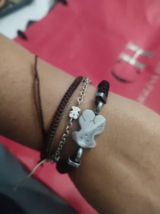 Pulsera Tous Oso Plata Caja y Bolsa