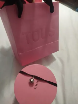 Pulsera Tous Oso Plata Caja y Bolsa