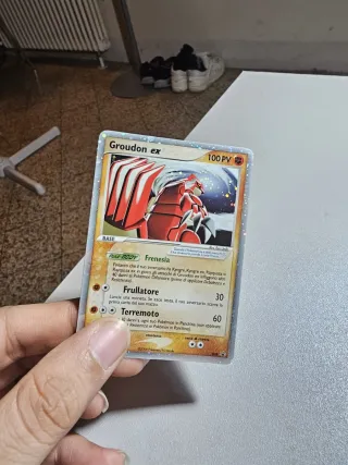 Groudon ex 038 Promo IT Carta Pokémon NM
