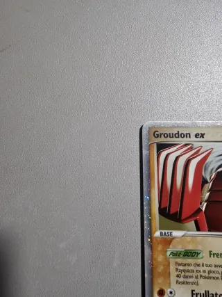 Groudon ex 038 Promo IT Carta Pokémon NM