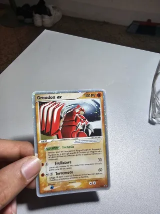 Groudon ex 038 Promo IT Carta Pokémon NM