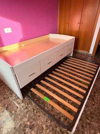 Cama nido con 4 cajones de gran almacenaje