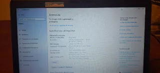 Portátil toshiba satellite pro